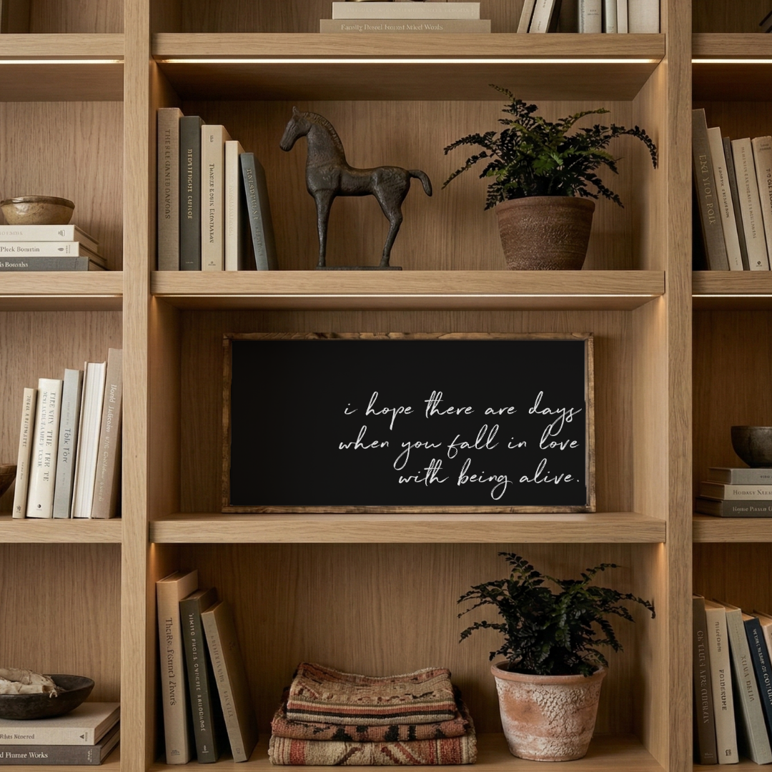 I Hope There Are Days Framed Print - Positive Quote Wall Art