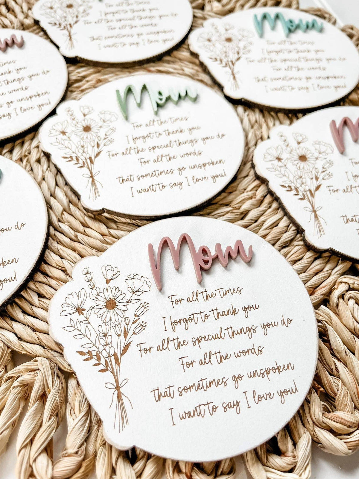 Unspoken I Love You Mom Magnet