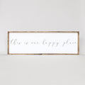 This Is Our Happy Place Framed Art Print - Wall Art