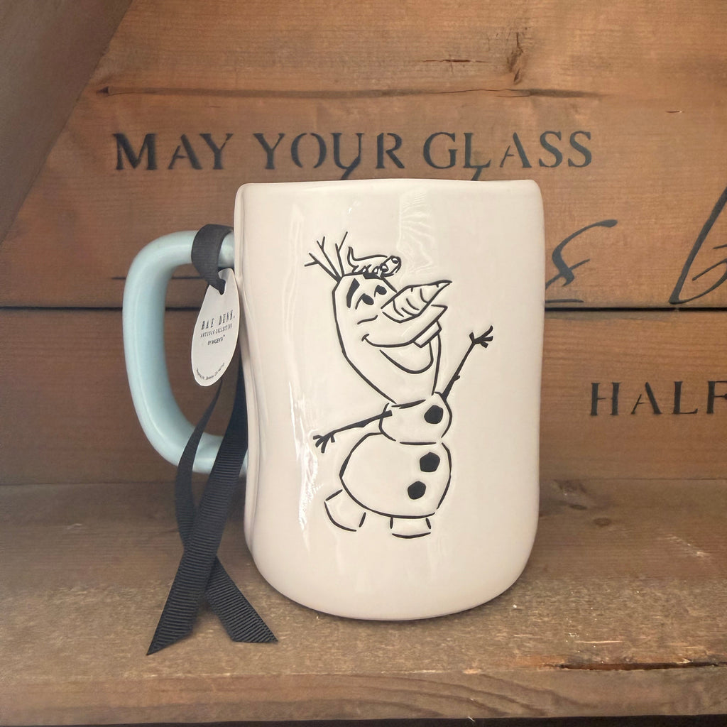 Rae Dunn “Warm Hugs Olaf Mug”