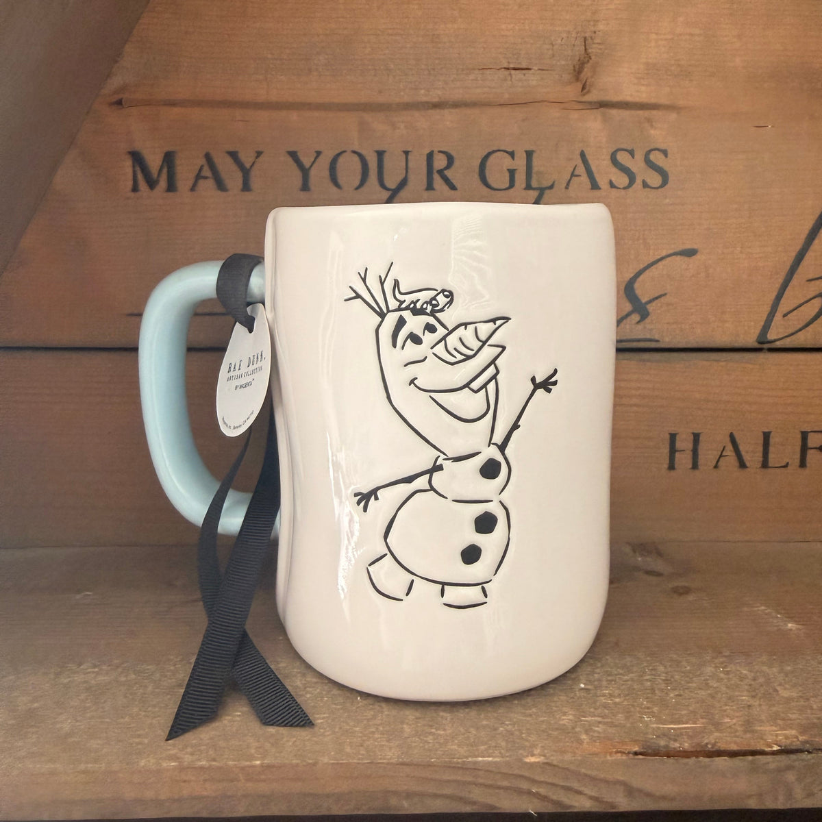 Rae Dunn “Warm Hugs Olaf Mug”