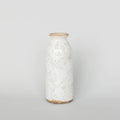 Tall Ceramic Vase With Floral Design