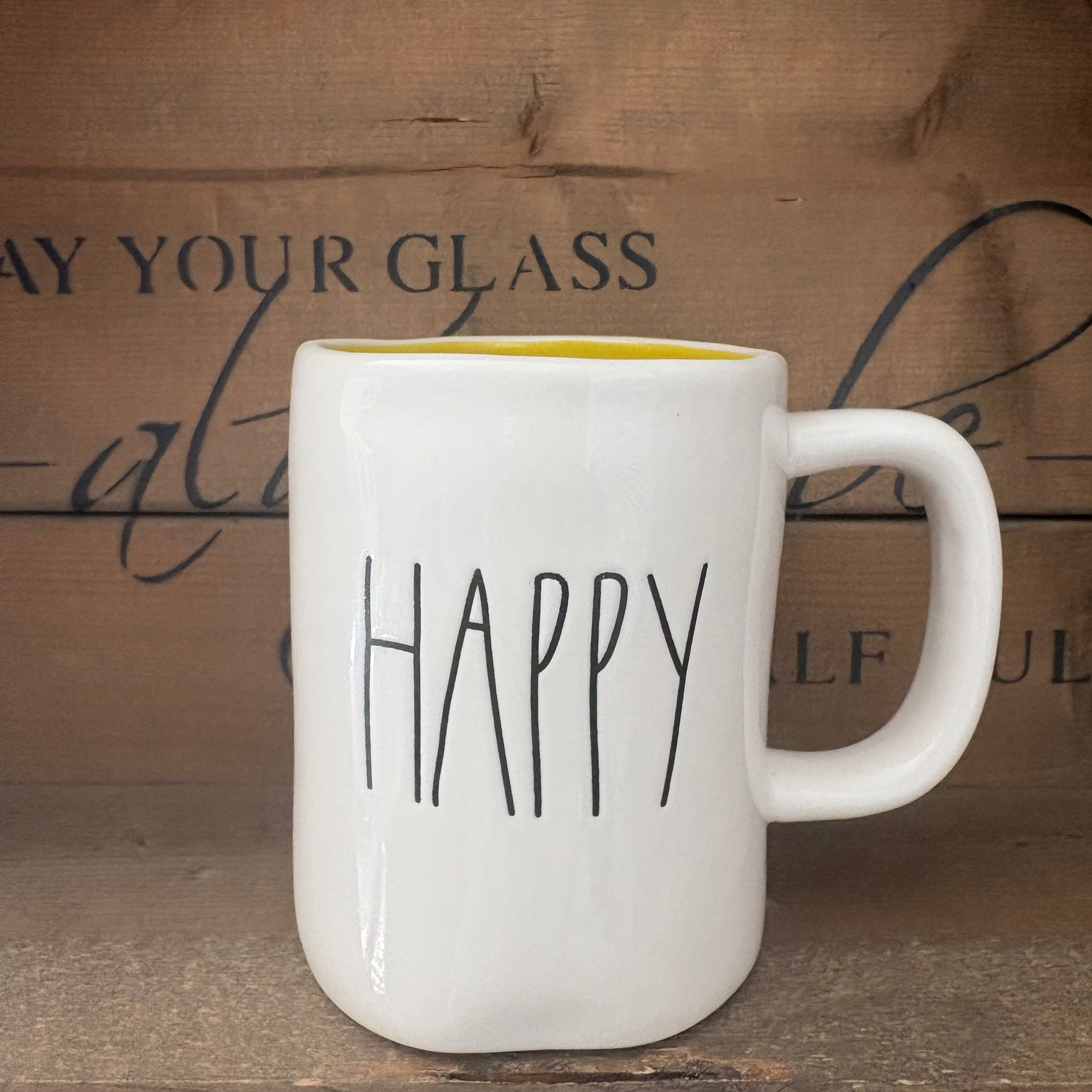 Rae Dunn “Happy”