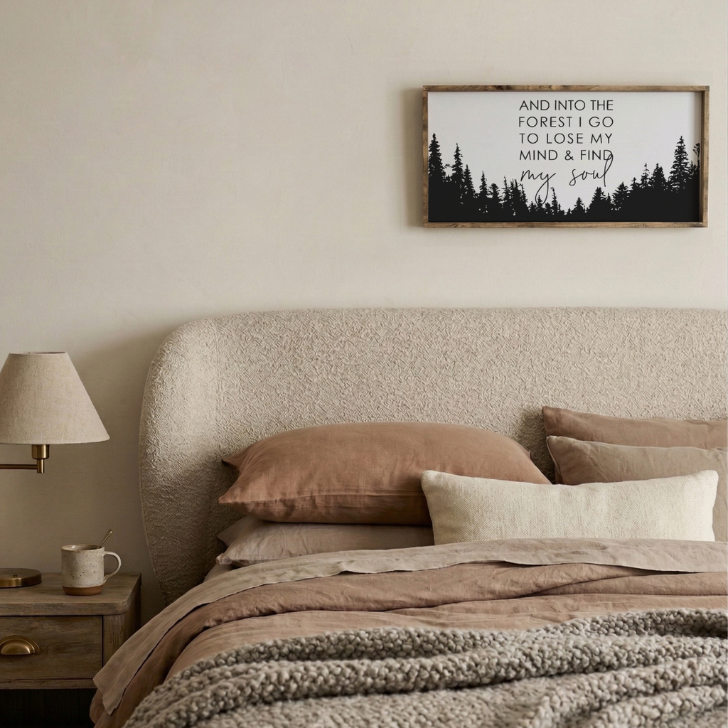 Into the Forest Framed Print - Inspirational Nature Wall Art