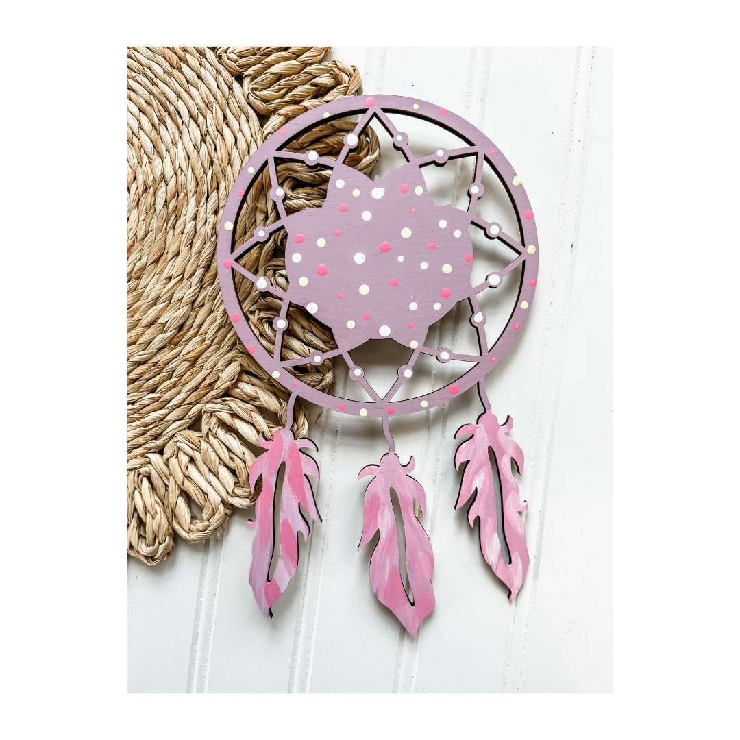Dreamcatcher (Unfinished DIY Wall Hanging Kit)